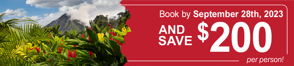 Book Early & Save