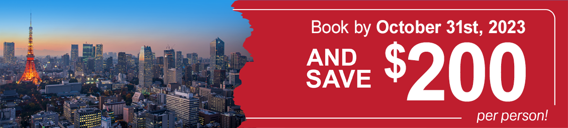 Book Early & Save