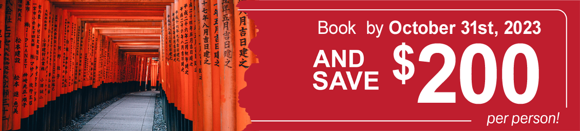 Book Early & Save