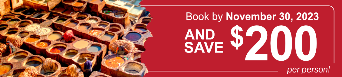 Book Early & Save