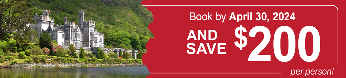 Book Early & Save