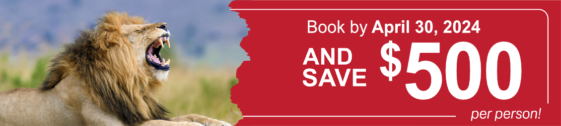 Book Early & Save!