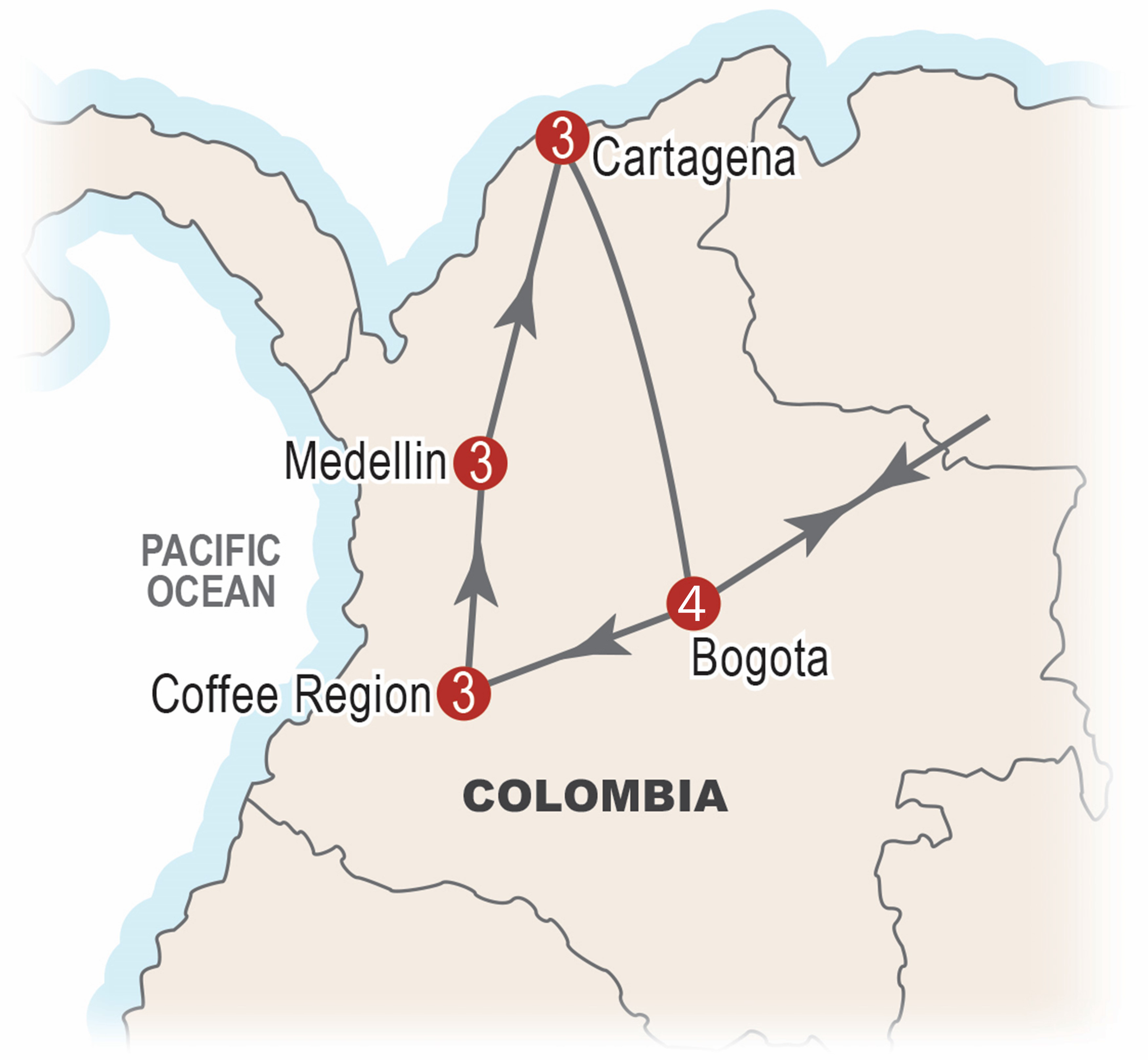 Colombia | Feb 5, 2025 | Craig Travel | Craig Travel