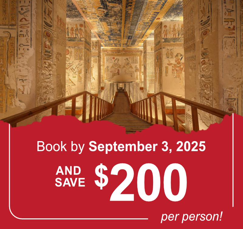Book early and save