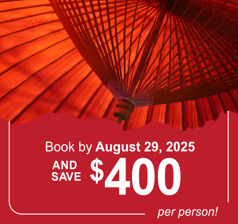 Book Early & Save