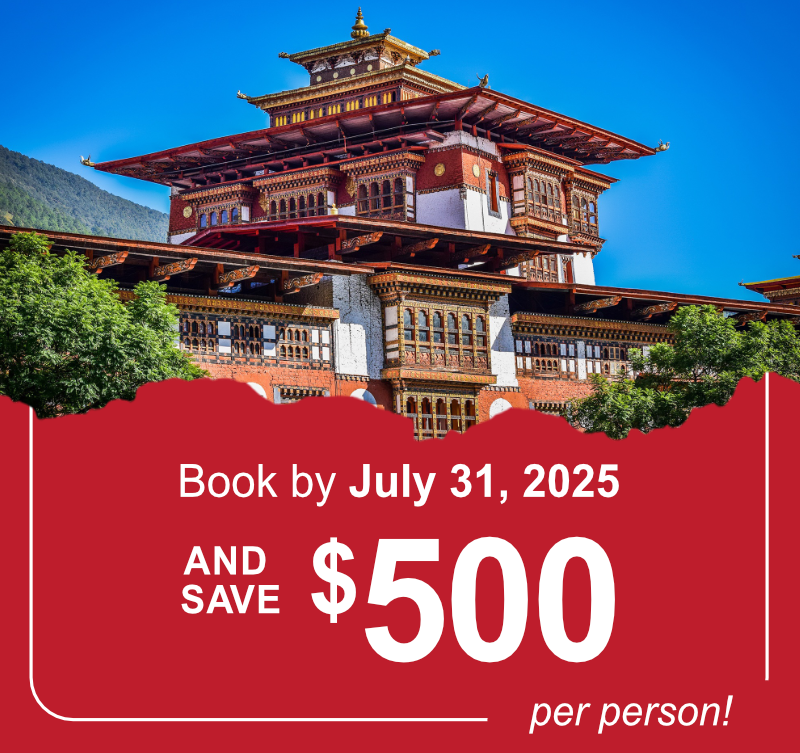 Book early and save