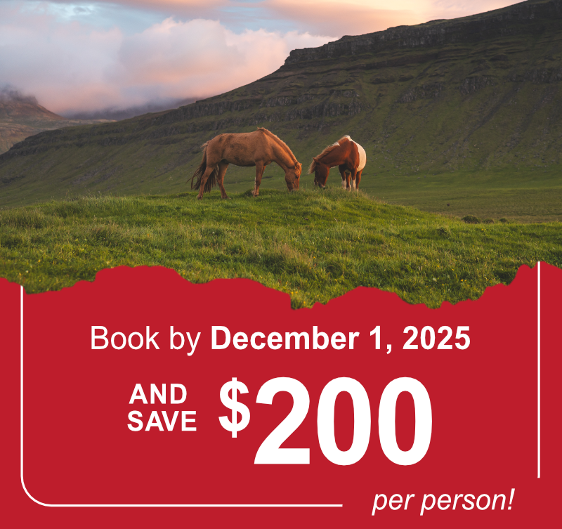 Book early and save