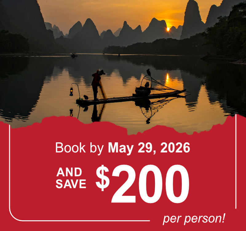 Book early and save