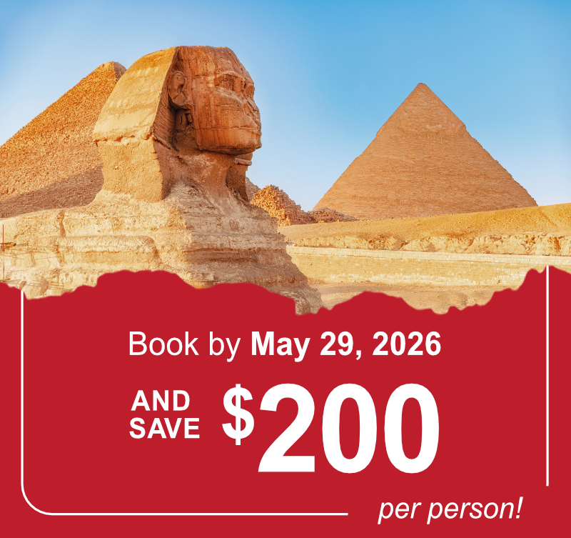Book early and save