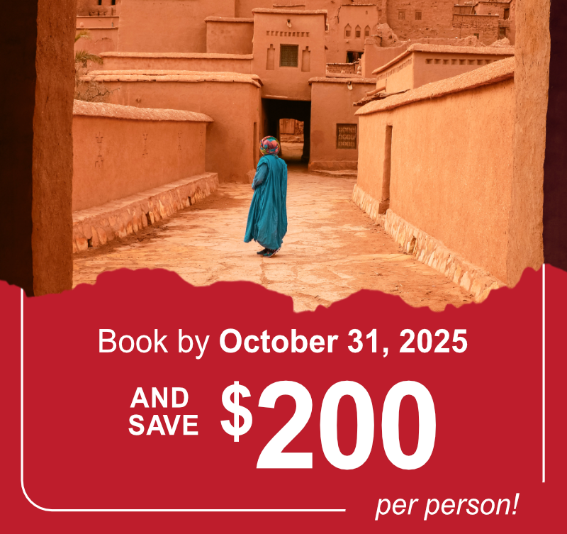 Book early and save