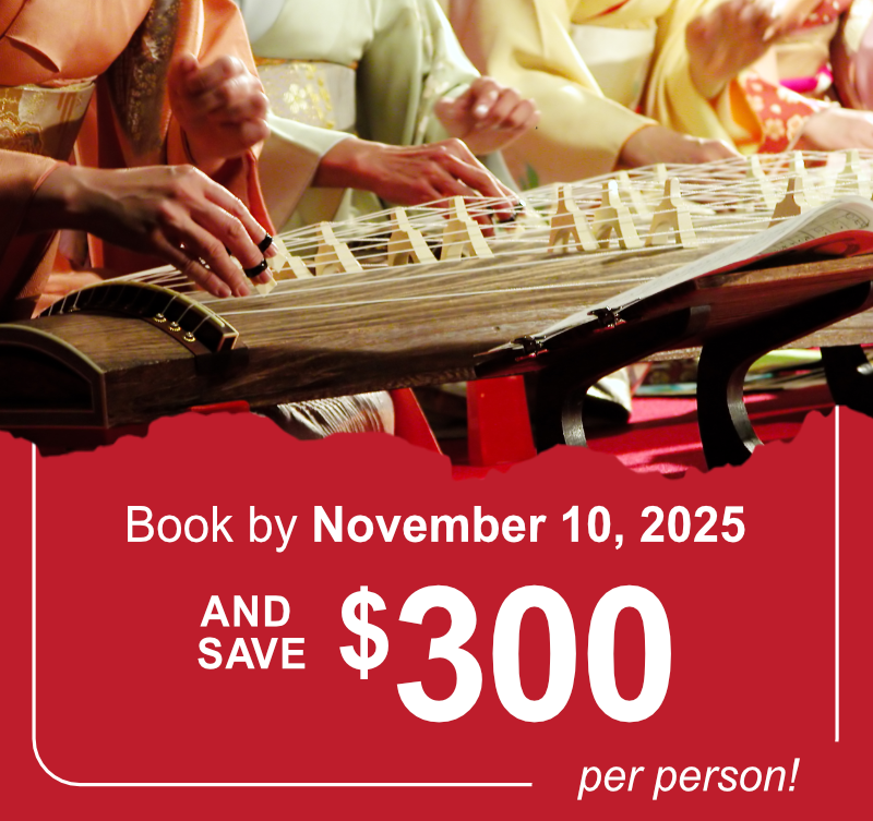 Book early and save
