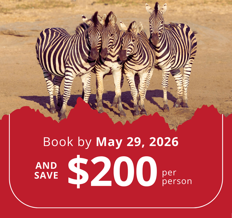 Book early and save