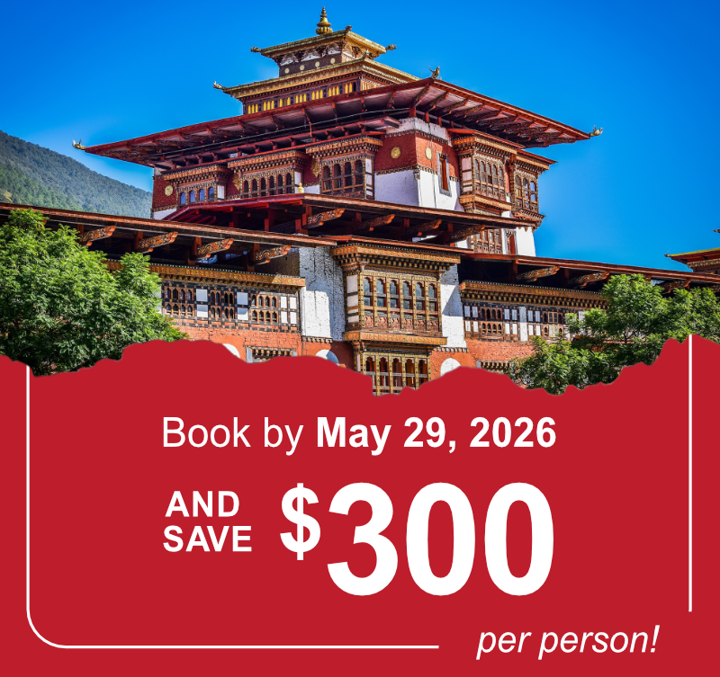 Book early and save