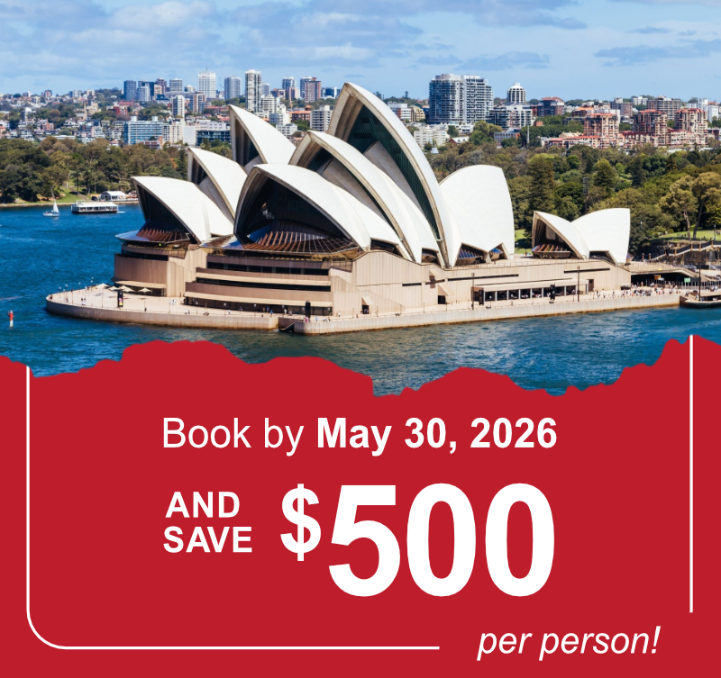 Book early and save