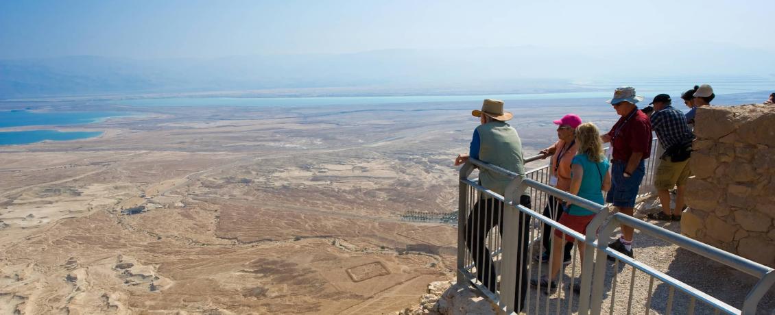 Enjoy the view in Masada, Israel