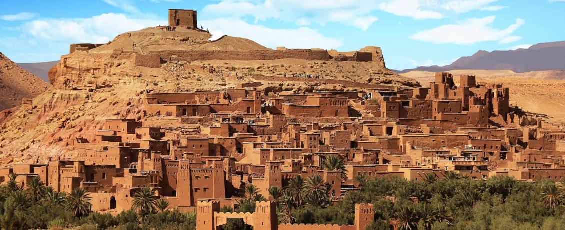 The historic village of Aït Benhaddou. Credit - Jon and Sue Gurr