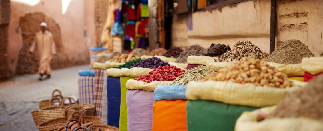 Explore Morocco’s bustling souks