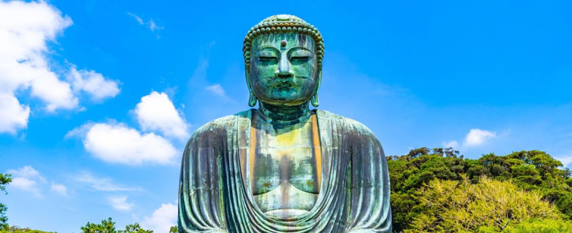 The Great Buddha of Kamakura, a true icon. Courtesy of Holland America Line