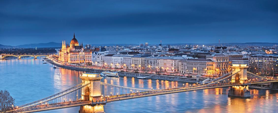 The Széchenyi Chain Bridge is one of the most iconic symbols of Budapest
