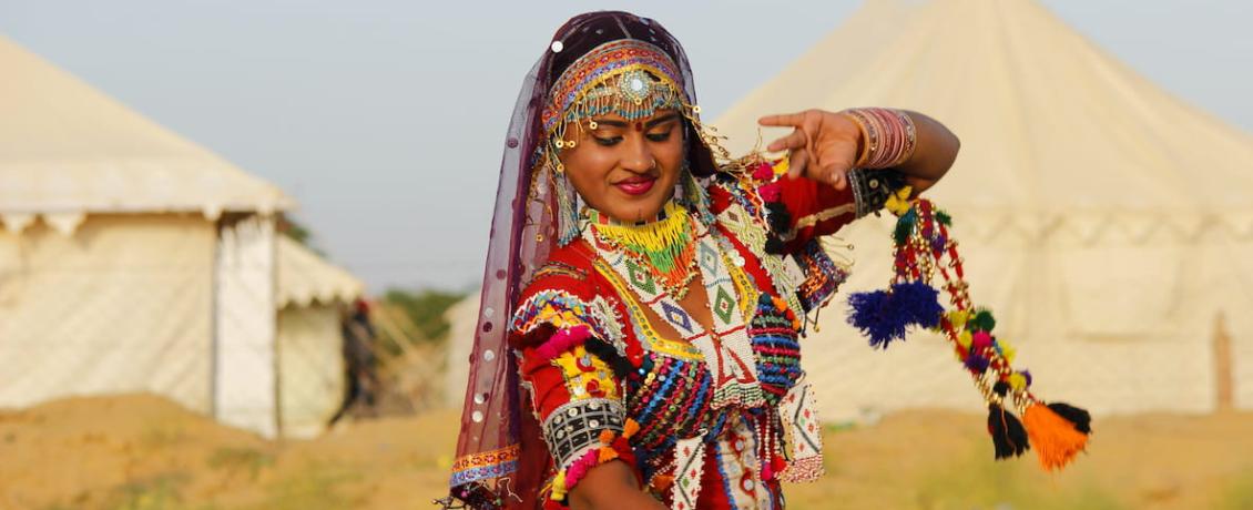 Kalbeliya Folk Dancer