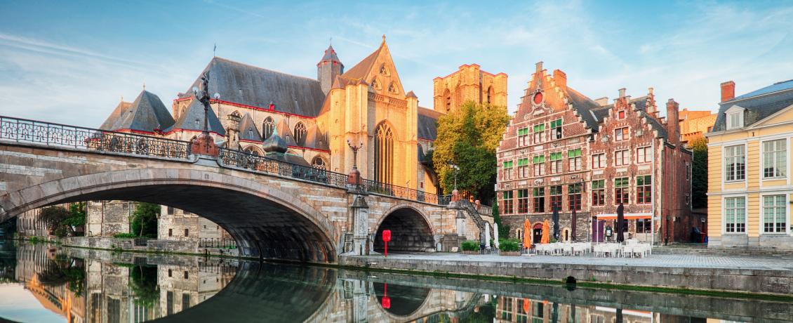 Stroll through the medieval city of Ghent