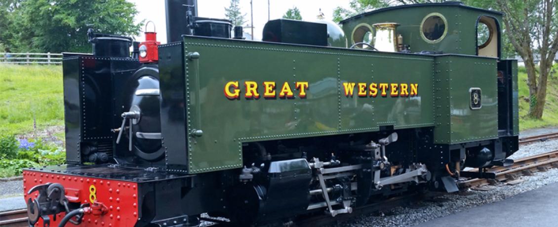 Steam train to Aberystwyth