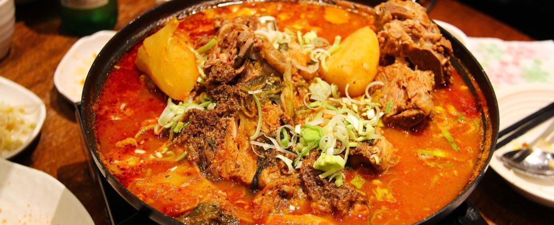 Korean spicy food