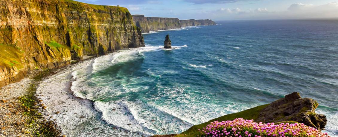 Ireland cliffs