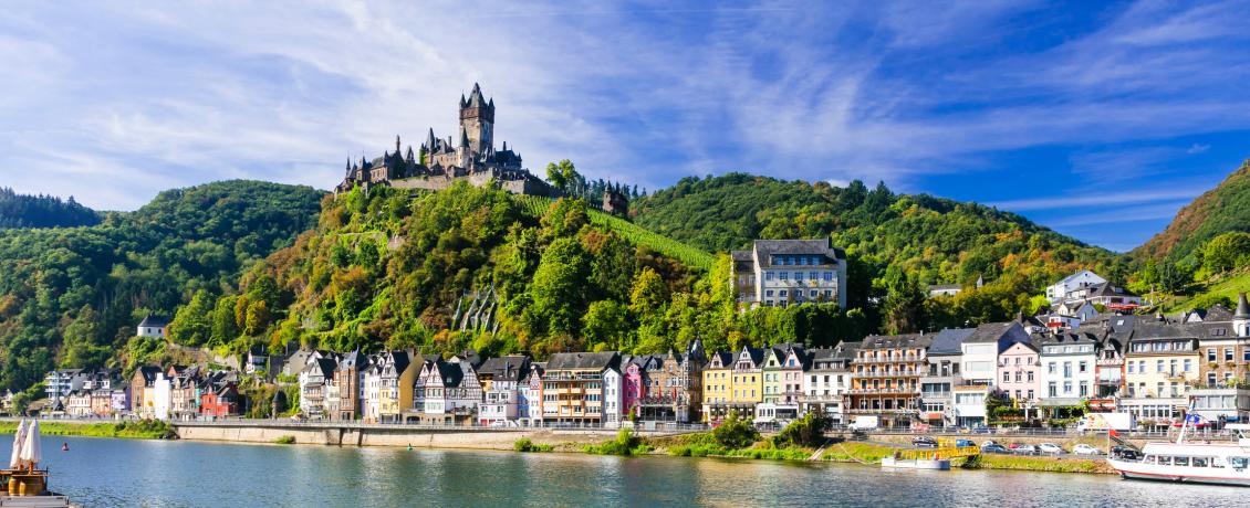 Reichsburg Castle in Cochem, Germany