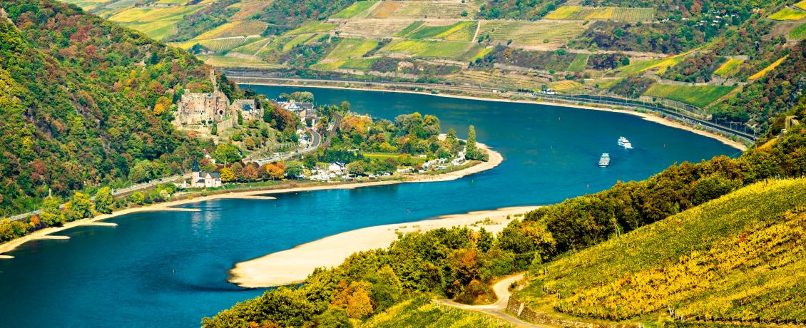 Views of the Enchanting Rhine River