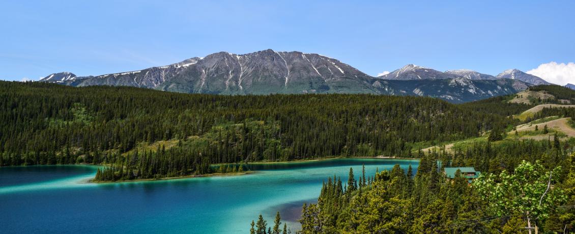 The stunning waters of Emerald Lake