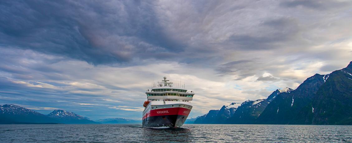 ms Nordnorge. Courtesy of Hurtigruten.