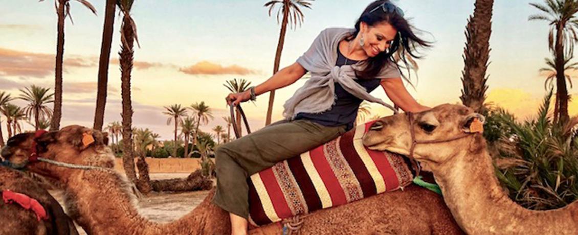 Enjoy a camel ride experience