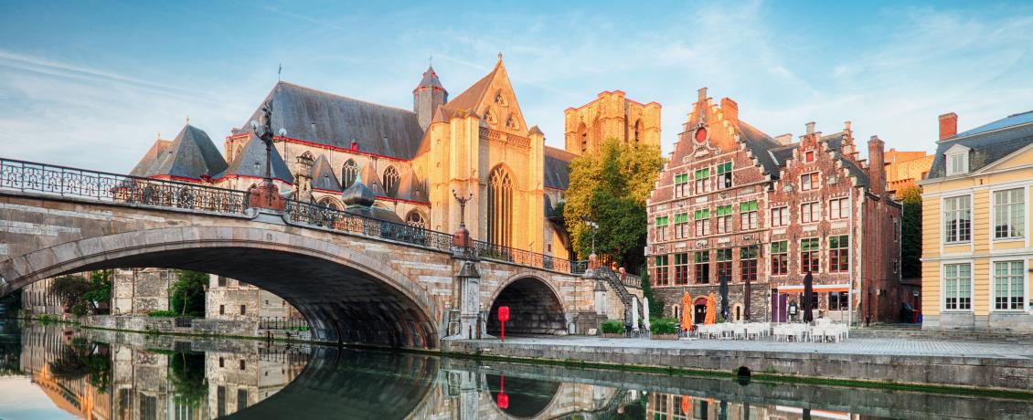 Step back into medieval times in Ghent, Belgium