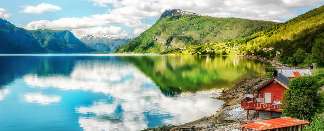 Sognefjord, Norway's longest and deepest fjord
