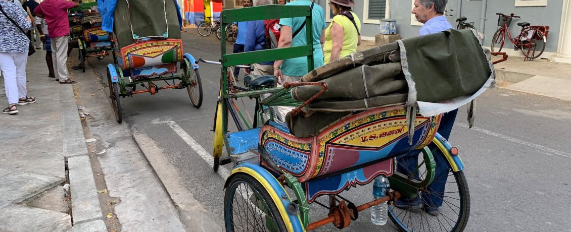 Explore by Rickshaw. Photo credit Donna Rombough