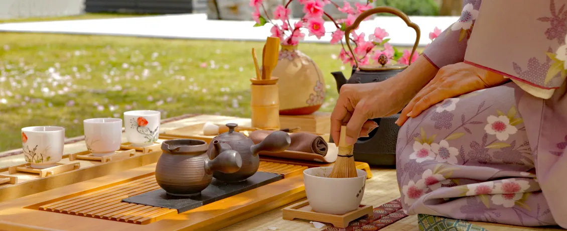 Enjoy a Japanese tea ceremony experience