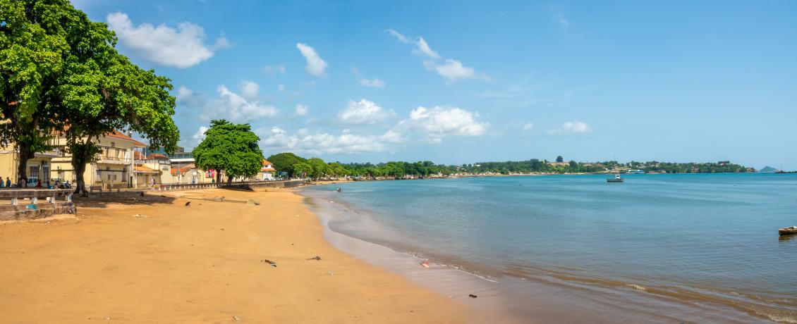 Shores of Sao Tome