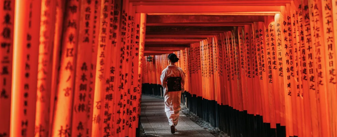 Visit Fushimi Inari Shrine, voted a top must-see spot in Japan