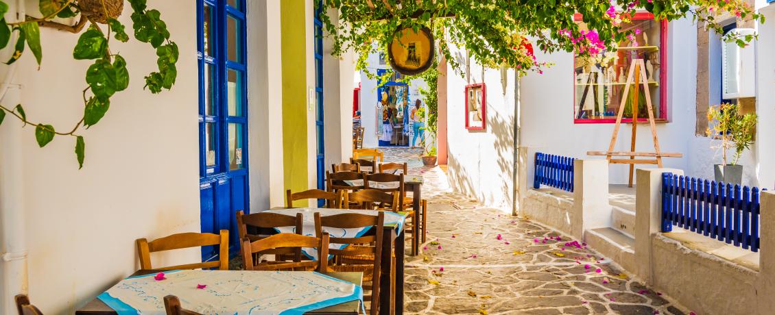 Soak in the Greek way of life at a tavern