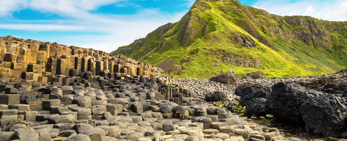 The impressive Giant’s Causeway