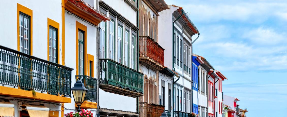 Typical houses of Angra do Heroismo