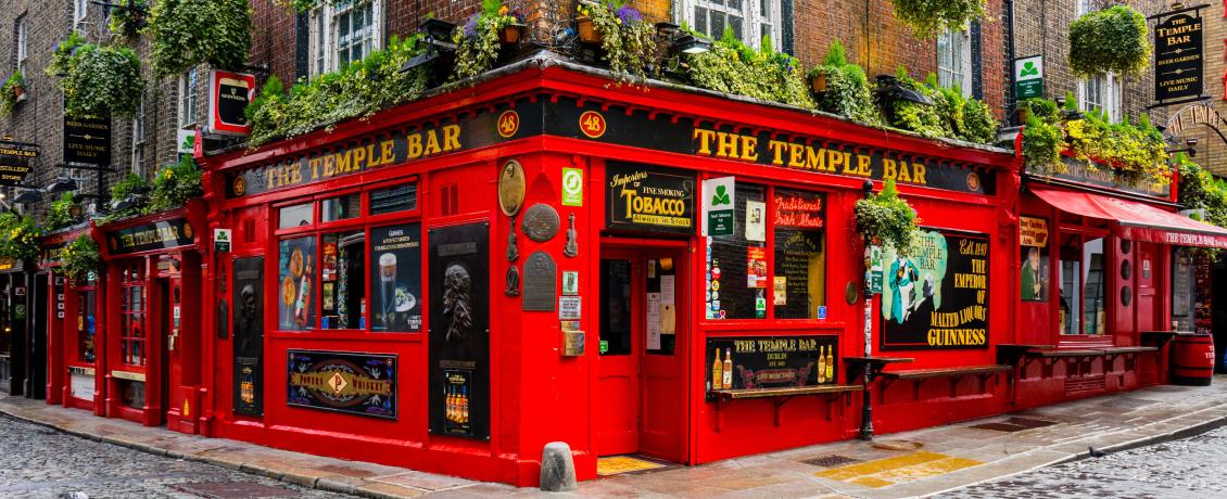 The vibrant heart of Dublin's nightlife: The Temple Bar