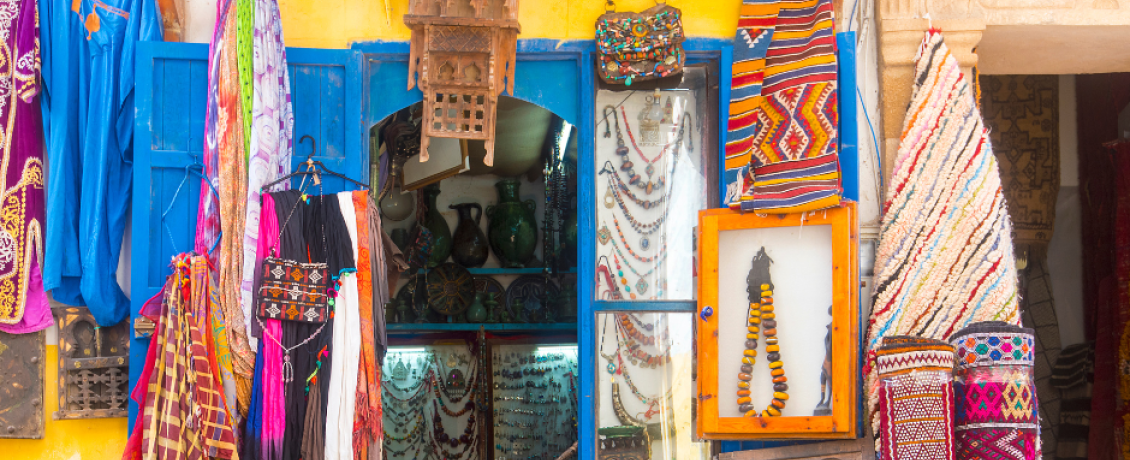 Medina District in Morocco