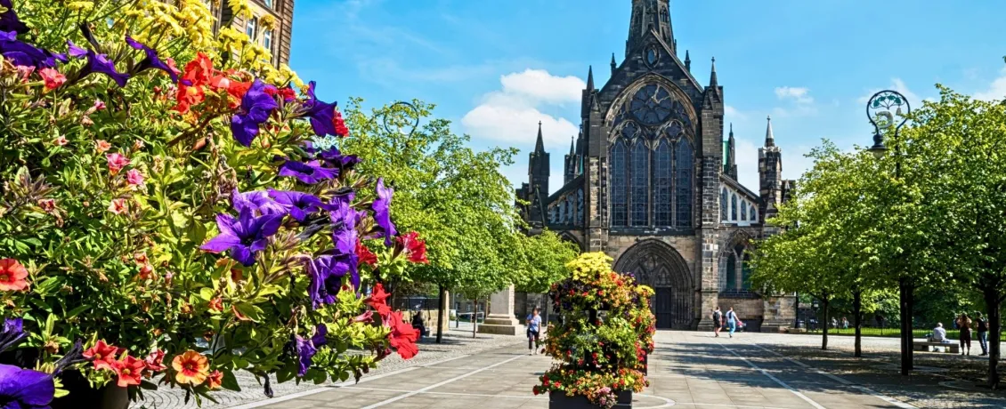 Explore Glasgow Cathedral's sacred crypt, the pristine Blackadder Aisle, and see its extraordinary stained glass windows. 