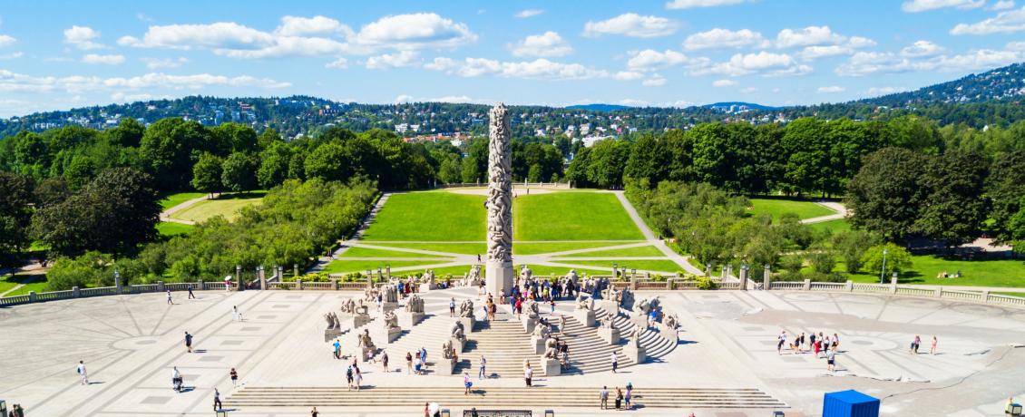 Admire the life work of Gustav Vigeland in Vigeland Park