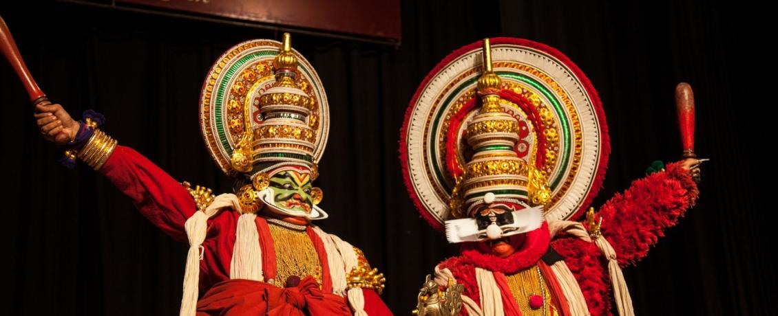 Kathakali dance performance
