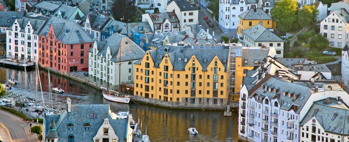Alesund's Art Nouveau architecture