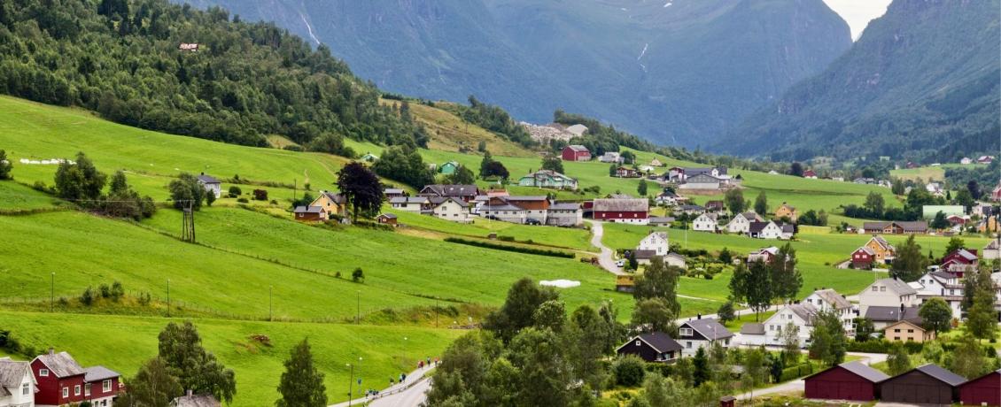 Scenic Nordfjord, Norway