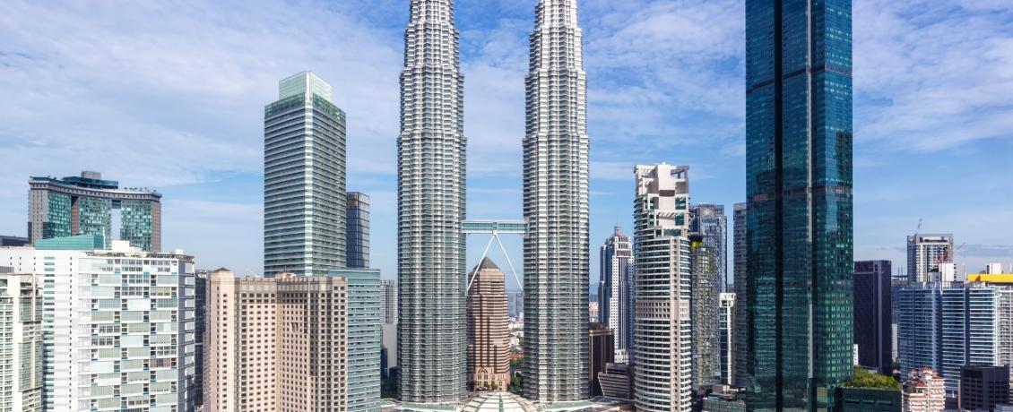 Petronas Twin Towers in Kuala Lumpur